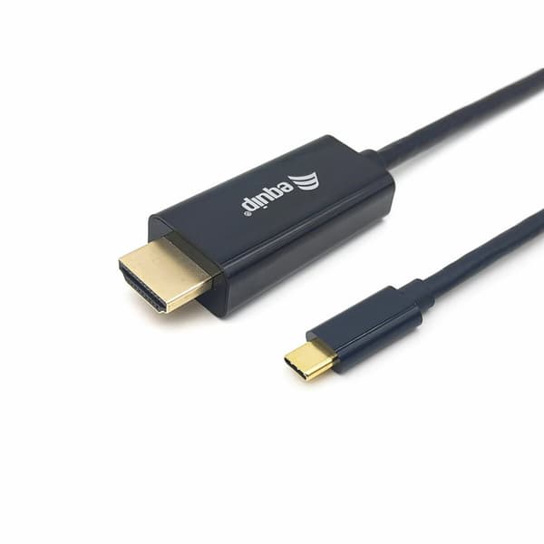 USB-C till HDMI Kabel Equip 13341107101 Svart 1 m