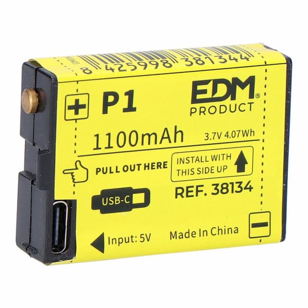 Laddningsbara Batterier EDM 38134
