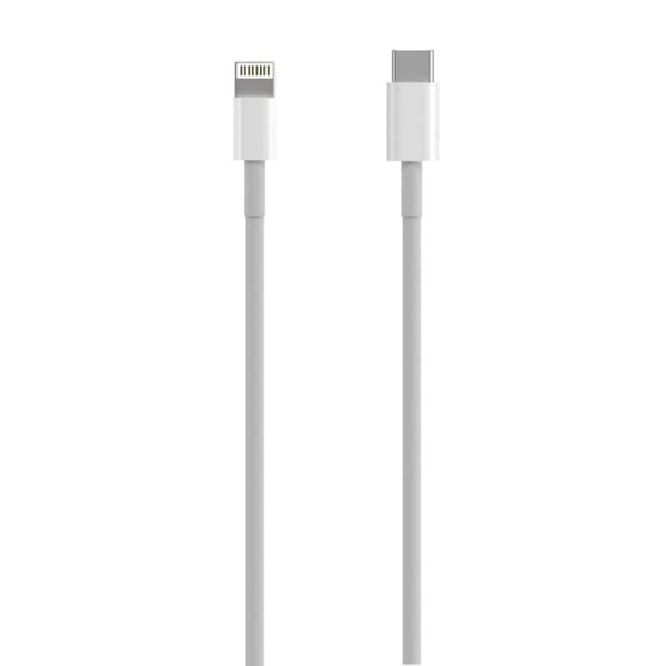 Kabel USB-C till Lightning Aisens Vit 50 cm (1 antal)