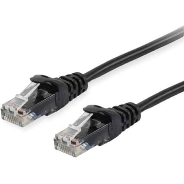 Kabel patch Cat6A - EQUIP - 1 m - 10 Gbit - RJ45 - Svart