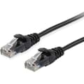 Miniatyrbild 2 av 2: Kabel patch Cat6A - EQUIP - 1 m - 10 Gbit - RJ45 - Svart