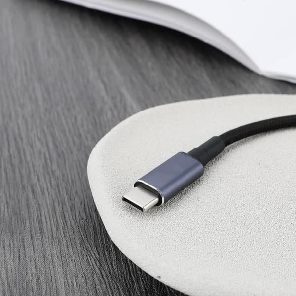 NÖRDIC Lenovo Square Yellow till USB-C adapter 17cm