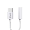 Miniatyrbild 1 av 3: USB-C till Jack 3.5 mm Adapter Savio AK-51 Vit 11 cm