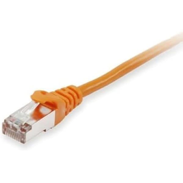 Patchkabel Cat.6 S/FTP - EQUIP - 30 m - Orange - EMI/RFI-skydd - RoHS-kompatibel