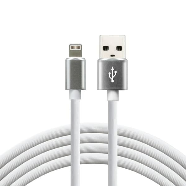 Kabel USB-C till Lightning EverActive CBS-1IW Vit 1 m