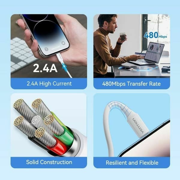 Kabel Lightning Vention LAIWF