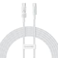 Miniatyrbild 1 av 7: USB-C till USB-C Kabel Baseus P10373000211-01 Vit 2 m