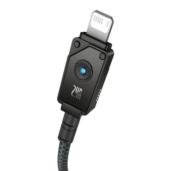 Kabel USB till Lightning Baseus P10355802111-00 Svart 1 m