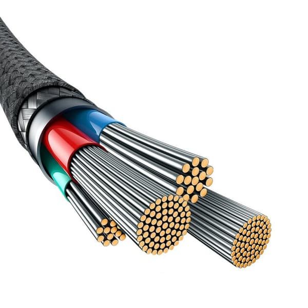 Kabel USB till Lightning Baseus P10355802111-00 Svart 1 m