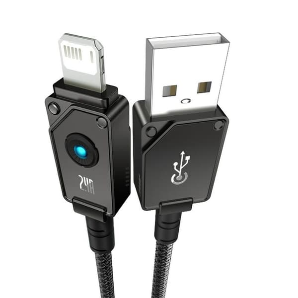 Kabel USB till Lightning Baseus P10355802111-00 Svart 1 m