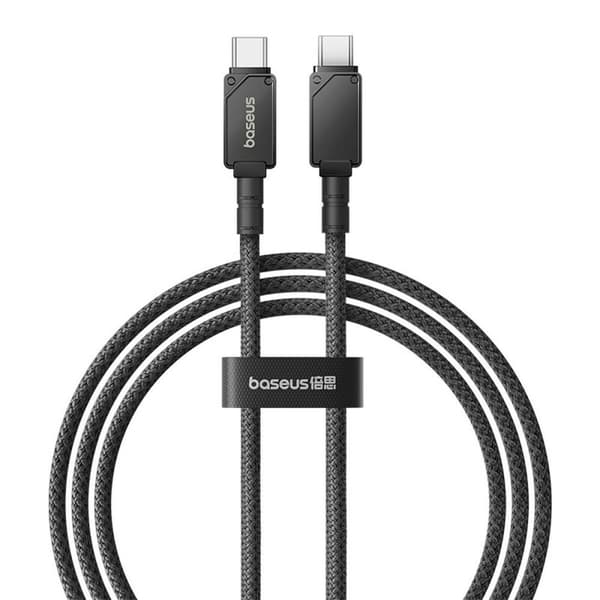 USB-C till USB-C Kabel Baseus P10355800111-00 Svart 1 m