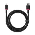 Miniatyrbild 1 av 6: Kabel USB till Lightning Baseus P10377801U01-03 Svart Röd 2 m