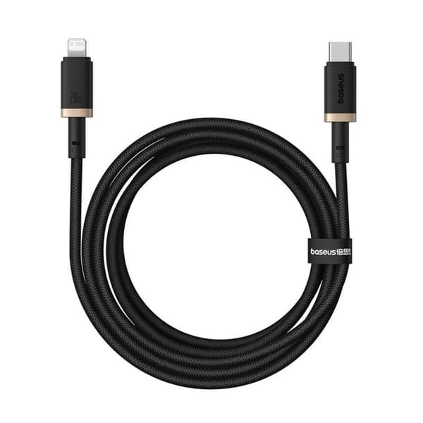 Kabel USB-C till Lightning Baseus P10377800U01-02 Svart Guld 2 m