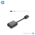 Miniatyrbild 5 av 6: Adapter USB HP N2Z63AA 10 cm Svart