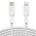 Miniatyrbillede 1 af 2: Lyskabel Belkin CAA004BT2MWH Hvid 2 m