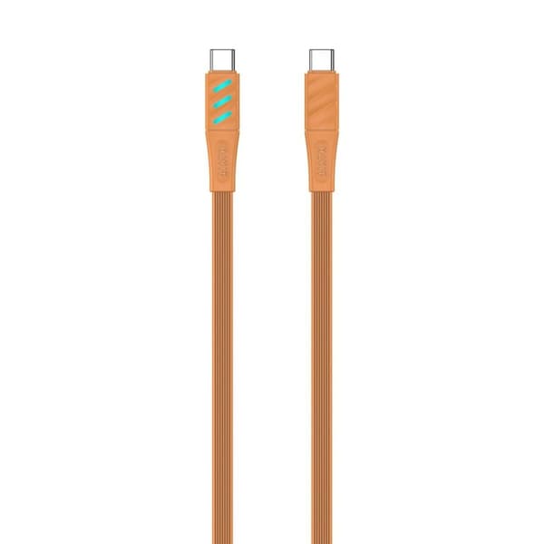 USB-C til USB-C-kabel Havit CB6254 Orange 1 m