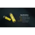 Miniatyrbillede 3 af 6: Genopladelige batterier Nitecore NT-NL1840HP 4000 mAh 3,6 V 18650