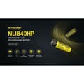 Miniatyrbillede 6 af 6: Genopladelige batterier Nitecore NT-NL1840HP 4000 mAh 3,6 V 18650