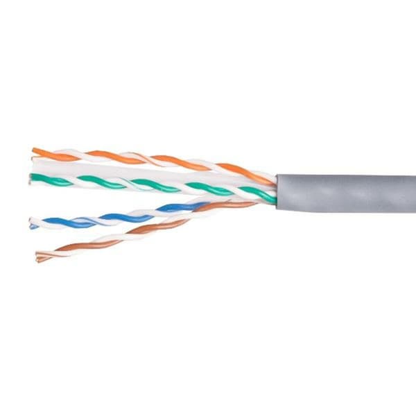 Nätkabel UTP Styv Kategori 6 Equip 404521 Grå 100 m