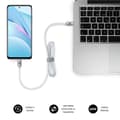 Miniatyrbild 5 av 6: USB-C till USB-C Kabel Subblim OPTIMUS Vit 1 m