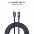 Miniatyrbild 11 av 11: USB-C till USB-C Kabel Subblim OPTIMUS Svart 1 m