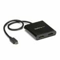 Miniatyrbillede 1 af 6: USB-C til HDMI-kabel Startech MSTCDP122HD Sort 4K Ultra HD