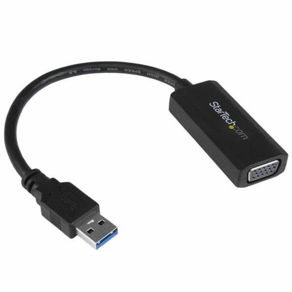 USB 3.0 til VGA-adapter Startech USB32VGAV Sort Sort