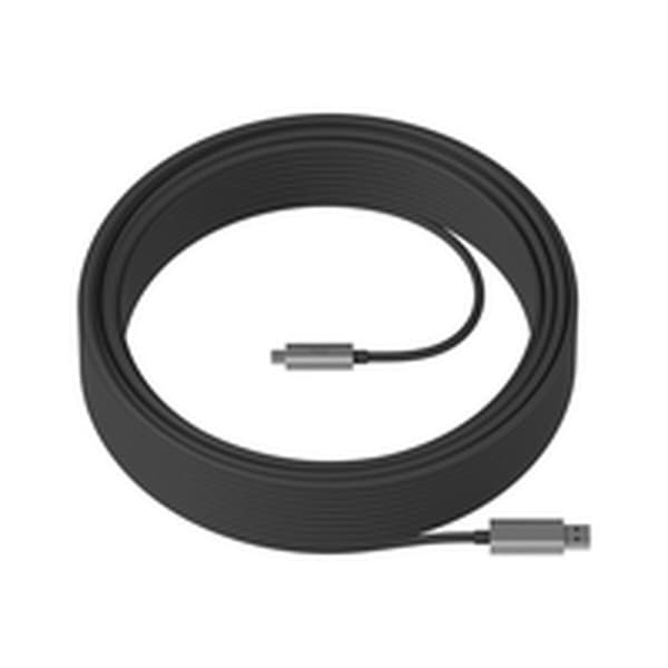 USB A til USB-C-kabel Logitech Strong USB 3.1 Cable Sort