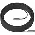 Miniatyrbillede 7 af 8: USB A til USB-C-kabel Logitech Strong USB 3.1 Cable Sort