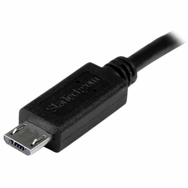 Kabel Micro USB Startech UUUSBOTG8IN Svart