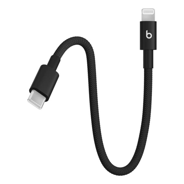 USB-C til Lightning-kabel Apple MEQM4ZM/A Sort 20 cm