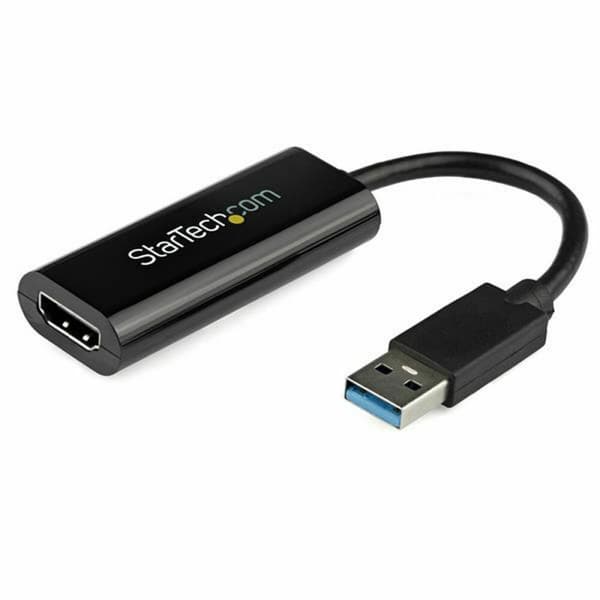 USB 3.0 til HDMI-adapter Startech USB32HDES Sort