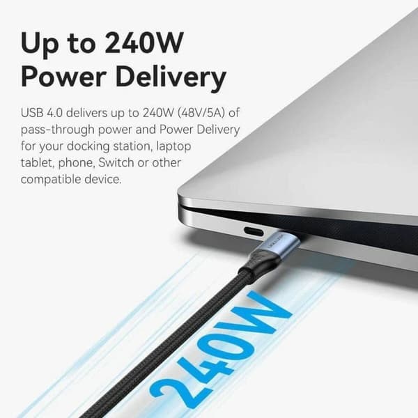 USB-kabel Vention TAVHF 1 m
