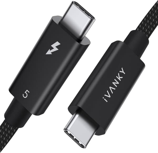 Prise à angle droit de 90 degrés, rallonge USB C pour Thunderbolt 4/3 Prise à angle droit de 90 degrés, rallonge USB C pour Thunderbolt 4/3
