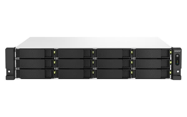 Serwer NAS TS-1264U-RP-8G 12x0HDD Intel Celeron N5095 8G Aluminium, Sort