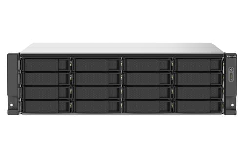 Serwer NAS TS-1673AU-RP-16G 16x0HDD 2.2GHz 16GB UDIMM DDR4 Sort, Grå