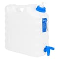 Miniatyrbilde 1 av 10: vidaXL Vannbeholder med kran og såpedispenser 15 L plast