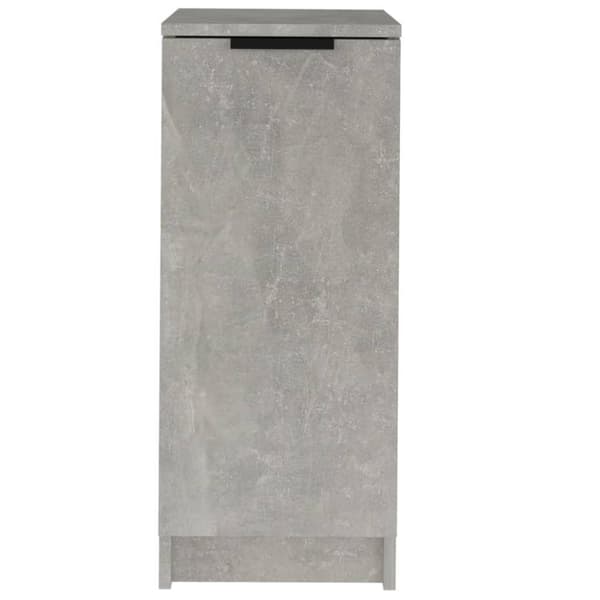 vidaXL Skoskap betonggrå 30x35x70 cm konstruert tre