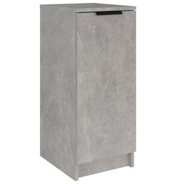 vidaXL Skoskap betonggrå 30x35x70 cm konstruert tre