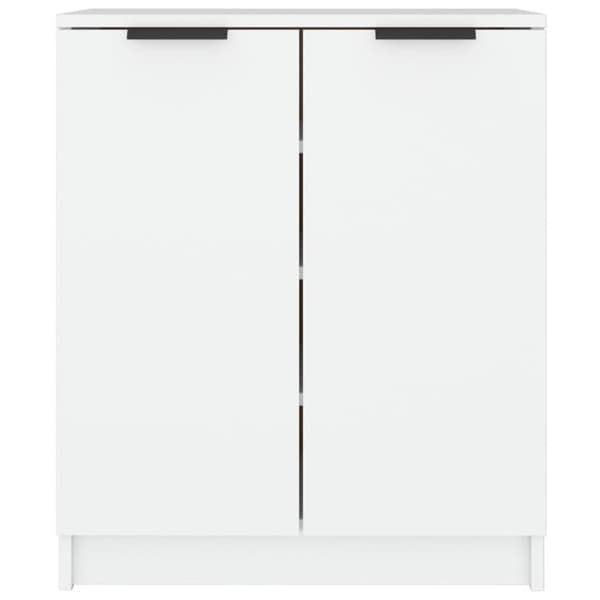 vidaXL Skoskåp vit 59x35x70 cm konstruerat trä