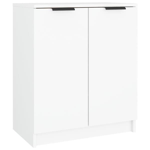 vidaXL Skoskåp vit 59x35x70 cm konstruerat trä
