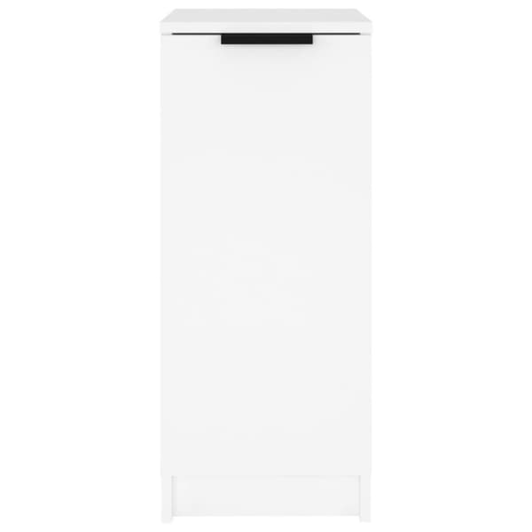 vidaXL Skoskap hvit 30x35x70 cm konstruert tre