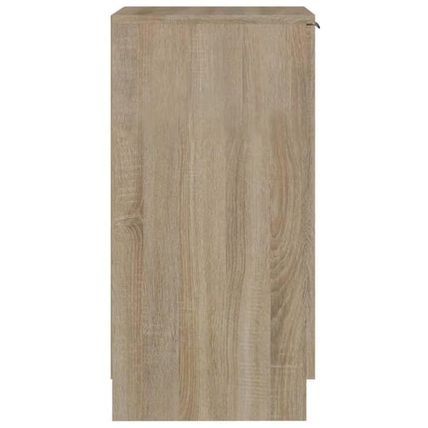 vidaXL Skoskap sonoma eik 30x35x70 cm konstruert tre