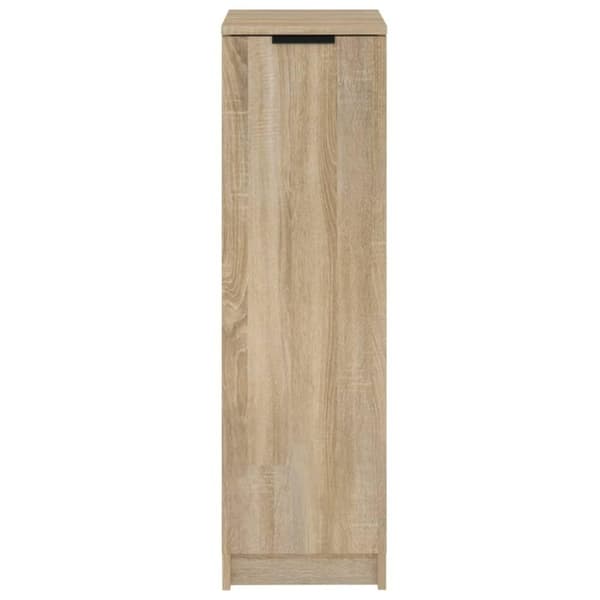 vidaXL Skoskap sonoma eik 30x35x100 cm konstruert tre