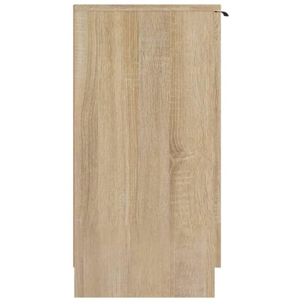 vidaXL Skoskåp sonoma-ek 59x35x70 cm konstruerat trä