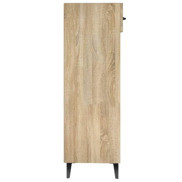 vidaXL Skoskap sonoma eik 30x35x105 cm konstruert tre