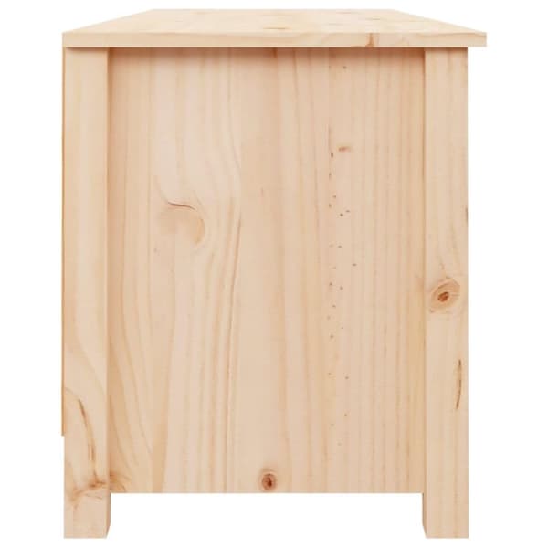 vidaXL Skobenk 110x38x45,5 cm heltre furu