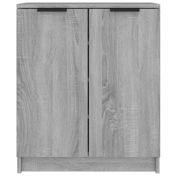 vidaXL Skohylle grå sonoma 59x35x70 cm konstruert tre