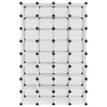Miniatyrbillede 3 af 8: vidaXL skoreol 93x36,5x140 cm PP transparent