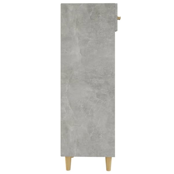 vidaXL skoreol 30x35x105 cm konstrueret træ betongrå